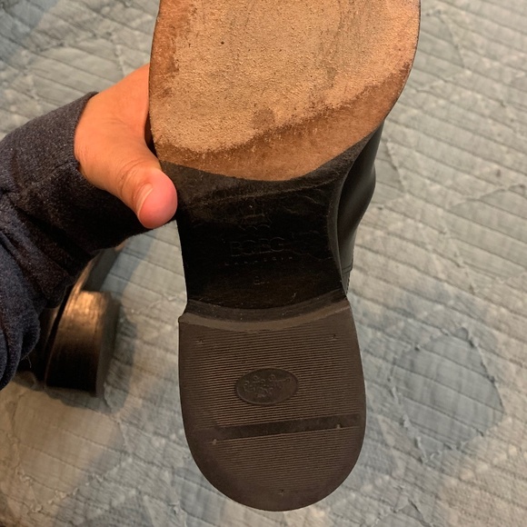 BCBG Made in Brazil Leather Chelsea Boots Size 8 M - Picture 5 of 6